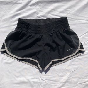 Nike black Dry Fit running shorts